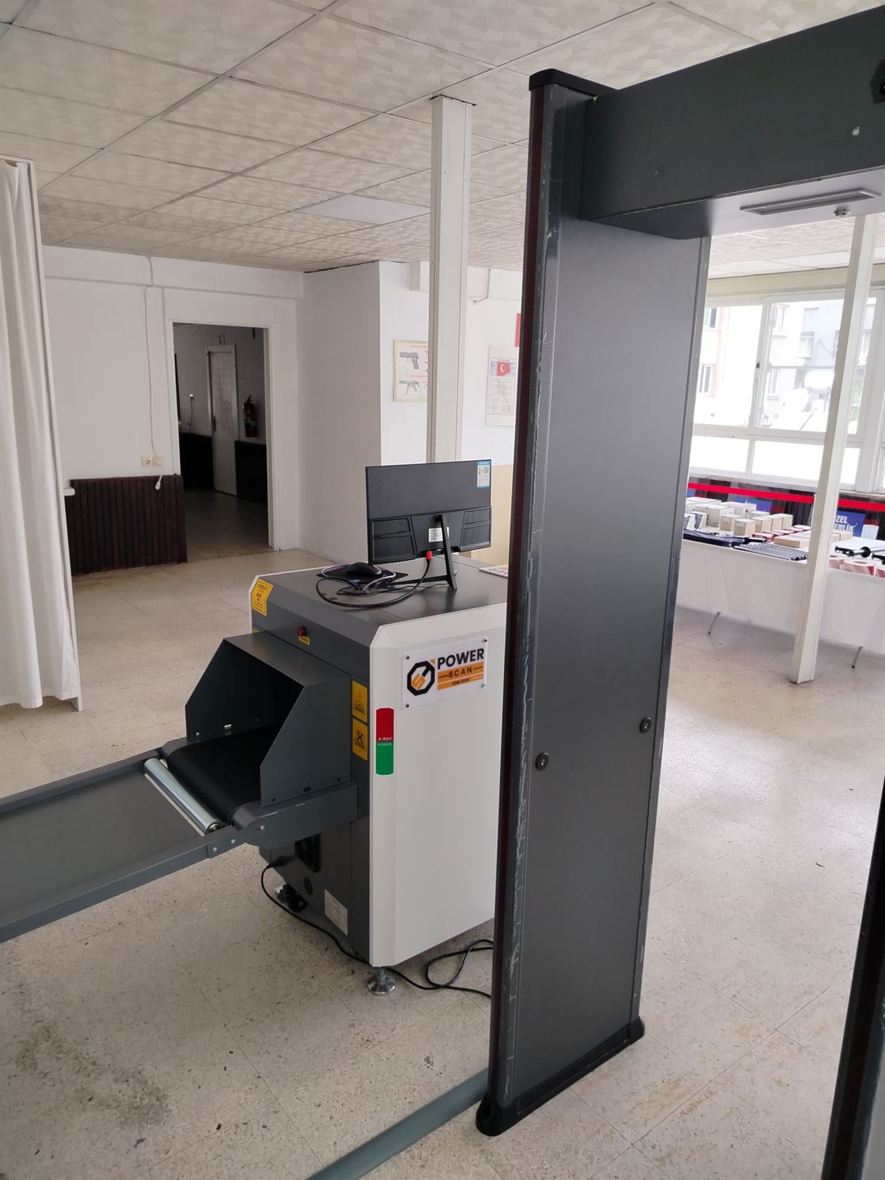 X-ray ve metal dedektör eğitim alanı